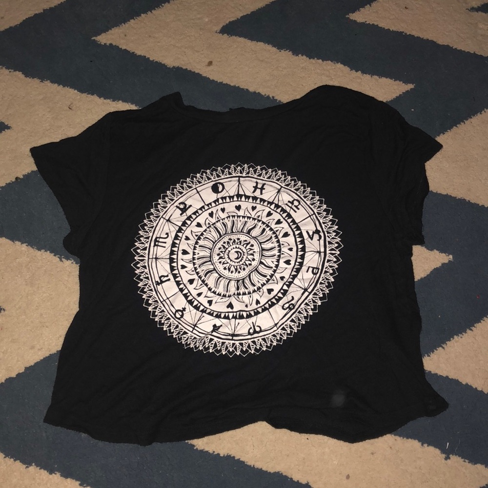 Black Simple Design Shirt